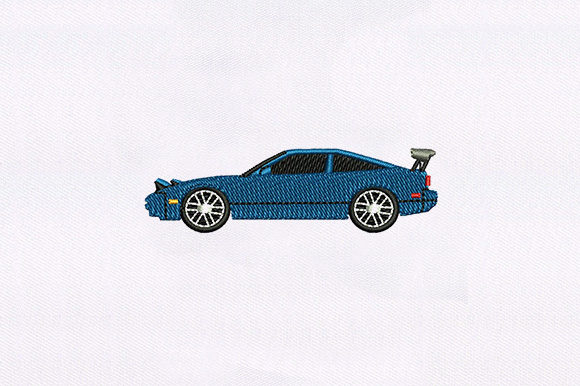 Blue Stylish Car