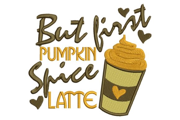 But First Pumpkin Spice Embroidery Review