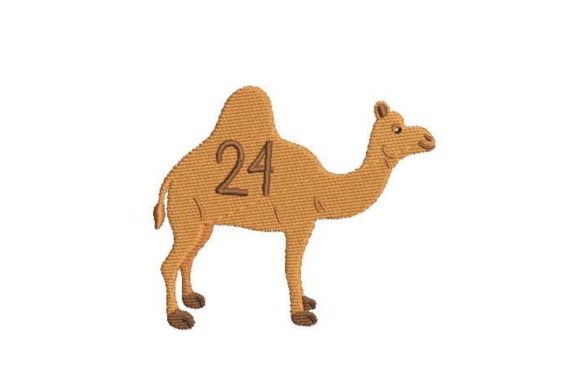 Camel with Number 24 Embroidery Review