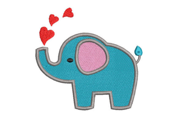 Children’s Elephant with Heart