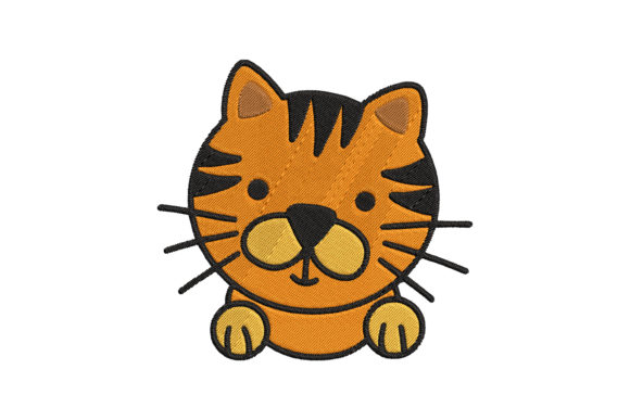 Cute Baby Animal Tiger Cartoon