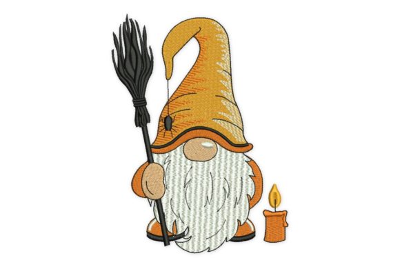 Gnome Halloween Embroidery Design Review