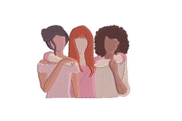 Group of Faceless Women