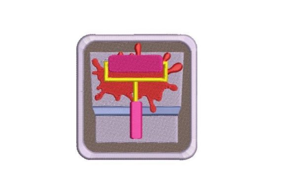 Paint Roller Embroidery Design Review