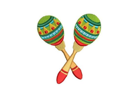 Review of Maracas Embroidery Design