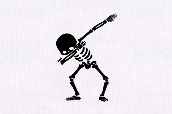 Skeleton Dab Style