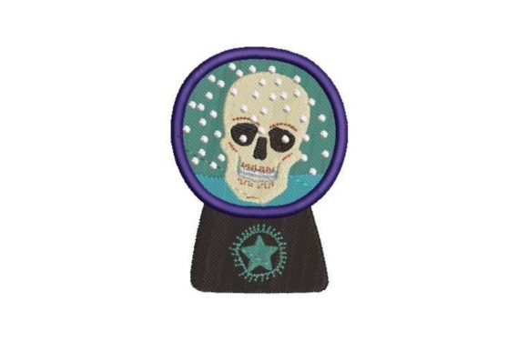 Skull Snow Globe Embroidery Review