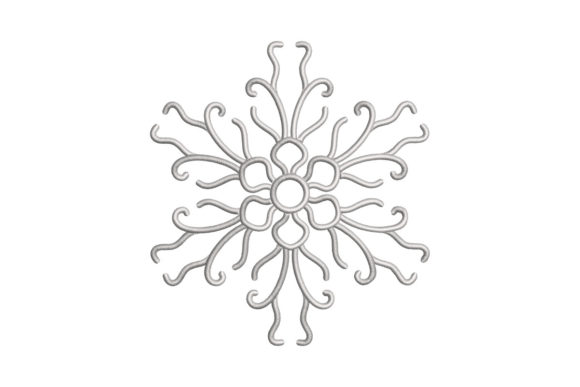 Wavy Holiday Snowflake Review for Embroidery Sellers
